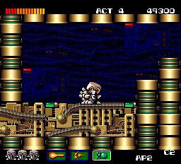 Atomic Robo-Kid screenshot 5 for Sega Mega Drive